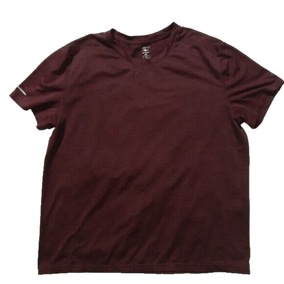 MEN'S ATHLETIC WORKS RUNNING SHIRT SIZE LARGE - Picture 1 of 3